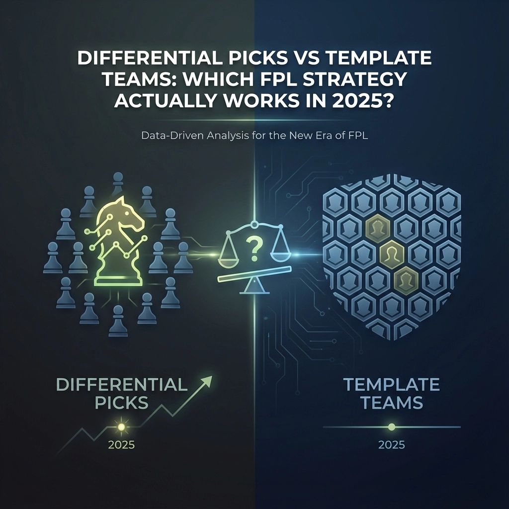 Differential Picks vs Template Teams: Which FPL Strategy Actually Works in 2025?